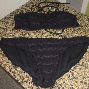 Black 2- Piece Swimming suit